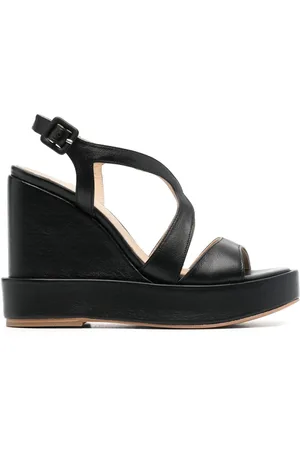 Paloma Barceló Eider 115mm leather wedge sandals