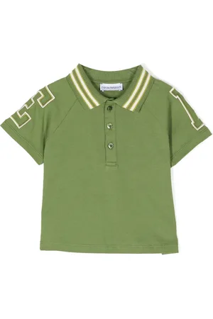 Emporio Armani Logo-appliqu?? cotton polo shirt