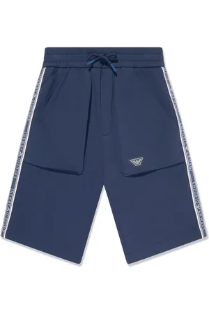 Emporio Armani Logo-tape shorts