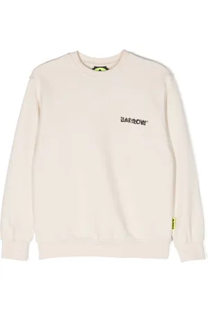 BARROW Logo-print cotton sweatshirt