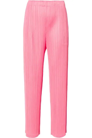 PLEATS PLEASE ISSEY MIYAKE Plissé straight trousers