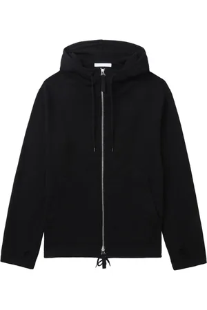 Helmut Lang Long-sleeve cotton hoodie