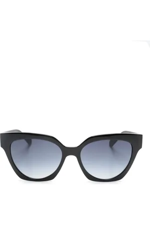 Liu Jo Monogram-embossed cat-eye sunglasses