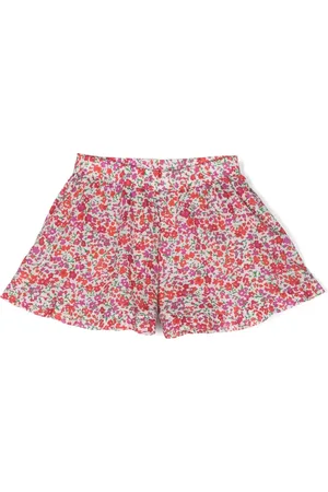 PHILOSOPHY DI LORENZO SERAFINI Floral-print cotton shorts