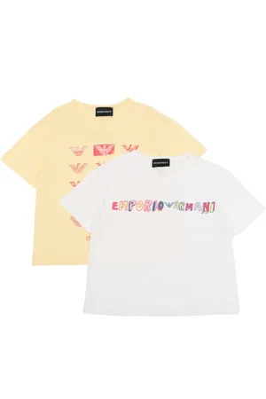 Emporio Armani Logo-print cotton T-shirt (pack of two)