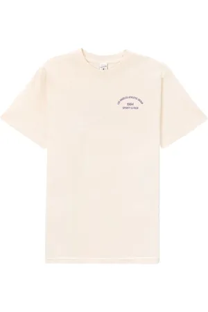 Sporty & Rich Slogan-print cotton T-shirt