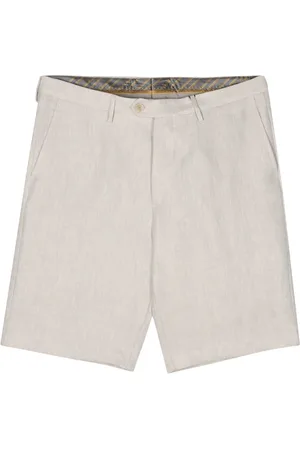 Etro Linen herringbone bermuda shorts