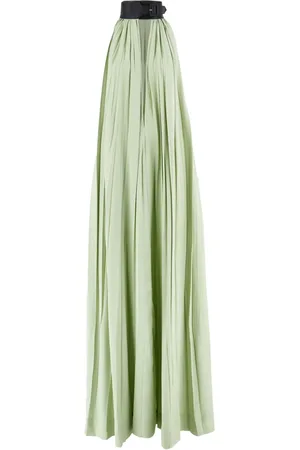 Salvatore Ferragamo Collar-detailed maxi dress