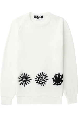 Comme des Garçons Jacquard crew-neck jumper