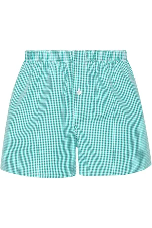 MODES GARMENTS Gingham-check cotton boxers