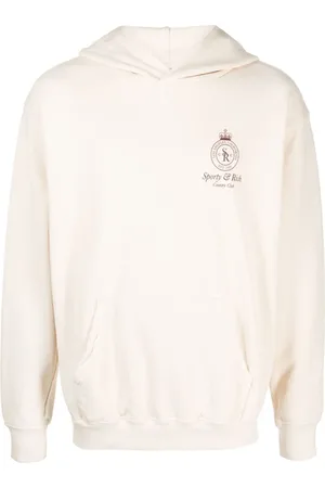 Sporty & Rich Logo-print cotton hoodie