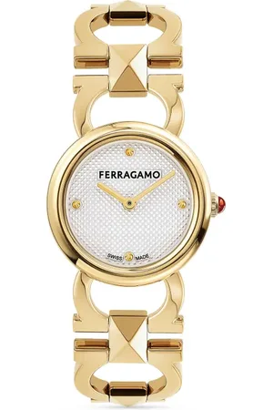 Salvatore Ferragamo Double Gancini Stud 25mm