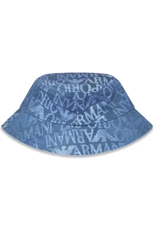 Emporio Armani Logo-print bucket hat