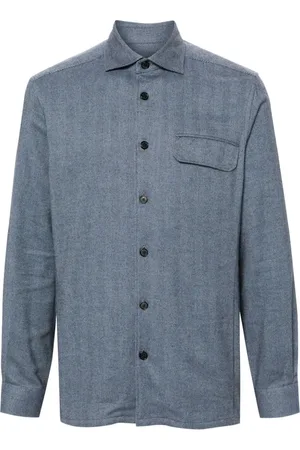 corneliani Classic-collar overshirt