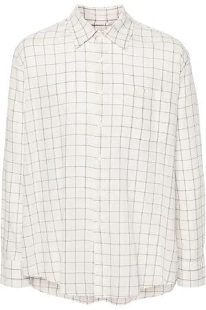 OUR LEGACY Above checked shirt