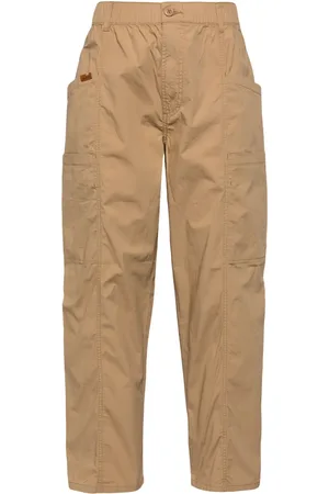 Chocoolate Logo-embroidered trousers