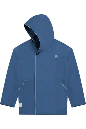 AGNÈS B. Logo-patch hooded jacket