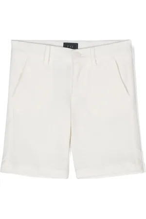 FAY Piqu??-weave shorts