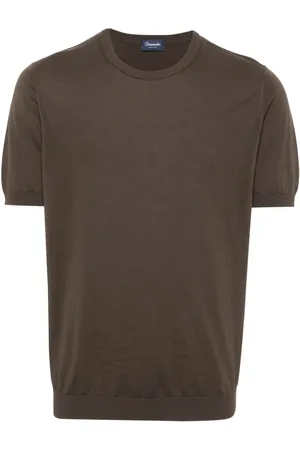 DRUMOHR Fine-knit cotton T-shirt