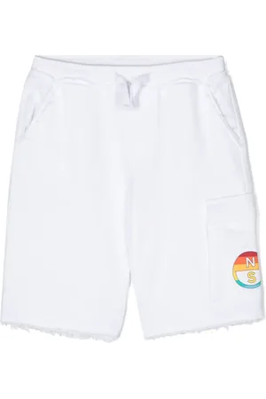 North Sails Logo-print track shorts