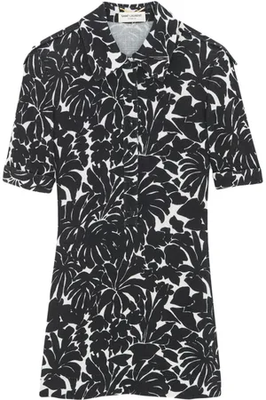 Saint Laurent Printed short dress