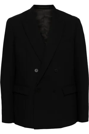 CROQUIS Peak-lapels wool-blend blazer