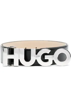 HUGO BOSS Zula logo-buckle belt