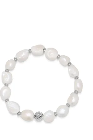 Nialaya Freshwater pearl polished bracelet