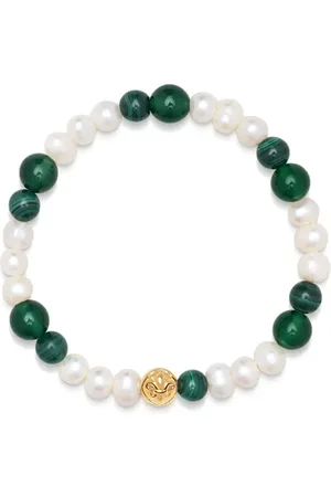 Nialaya Two-tone pearl bracelet