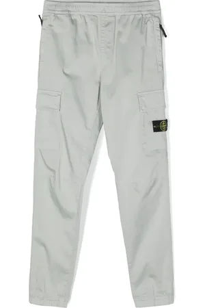 Stone Island Mid-rise tapered trousers
