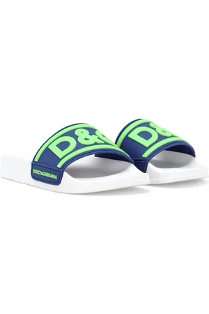 Dolce & Gabbana Logo-appliqué slides