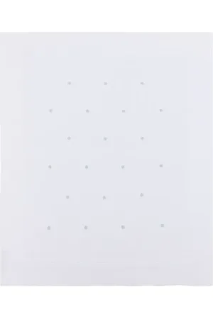 LITTLE BEAR Polka-dot knitted blanket