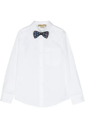 Stella McCartney Bow-detail cotton shirt