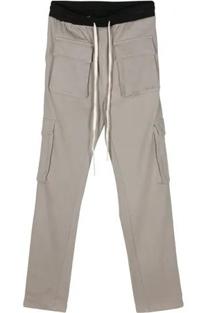 MOUTY Embroidered-logo cargo pants