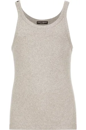 Dolce & Gabbana Ribbed-knit vest top