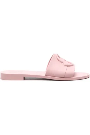 Moncler Mon logo-embossed slides