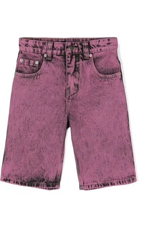 Molo Art washed-denim shorts
