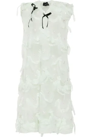 Simone Rocha Shoulder Bite Sack tulle dress