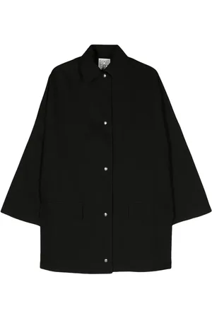 Totême Drop-shoulder twill shirt jacket