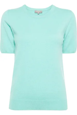 N.PEAL Milly organic-cashmere T-shirt