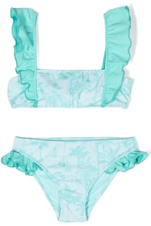 MC2 SAINT BARTH Lindy abstract-print bikini set