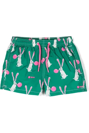 MC2 SAINT BARTH X Bibol patterned swimshorts