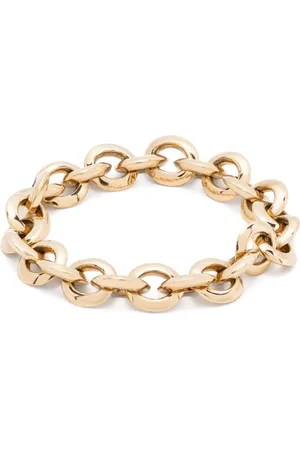 Lizzie Mandler 18kt gold Micro Soft chain-link ring