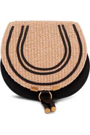 Chloé Small Marcie leather-piping crossbody bag