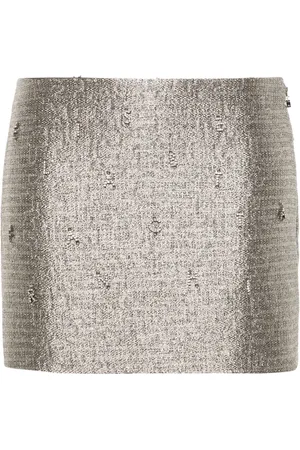 Elisabetta Franchi Tweed mini skirt