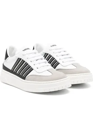 Dsquared2 Panelled leather sneakers