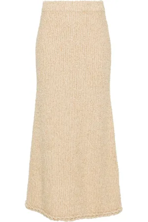 By Malene Birger Komi knitted maxi skirt