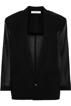 Serafini Peak-lapels single-breasted blazer