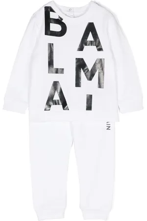 Balmain Logo-print tracksuit set