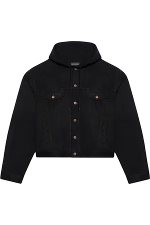 Balenciaga Hooded shirt jacket